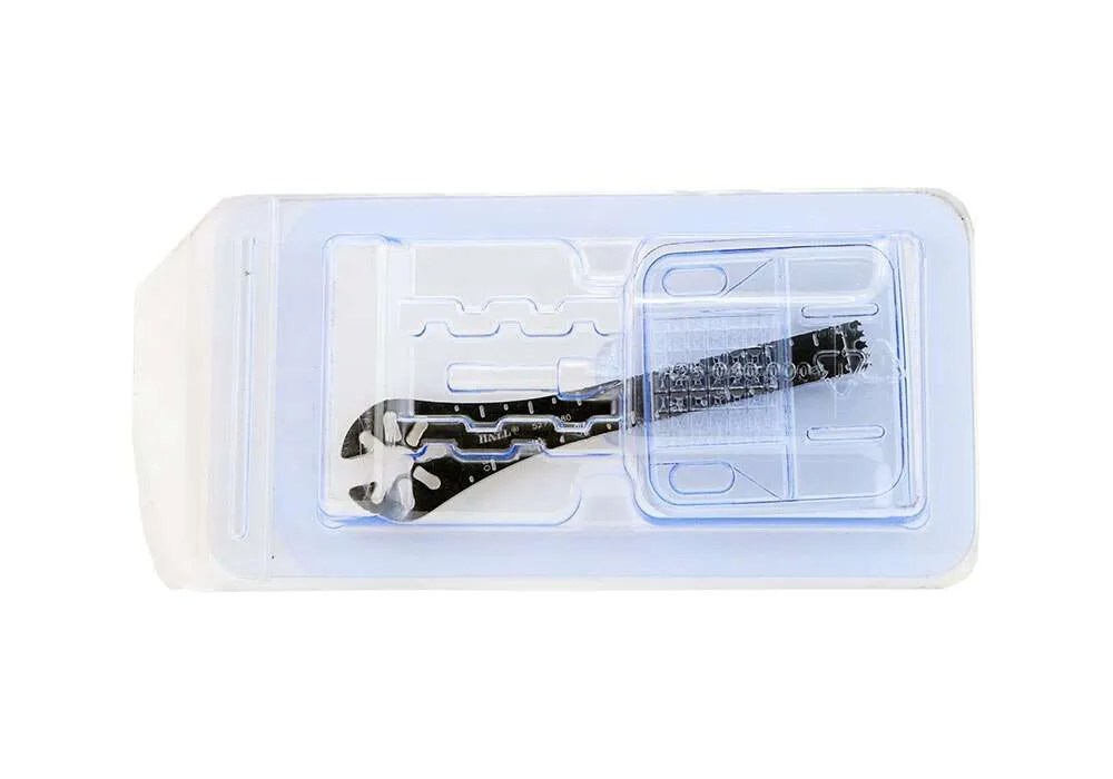 ConMed Hall Large Bone Knee Blade, Oscillating, 10 mm x 85 mm x 1.27 mm, Box of 5