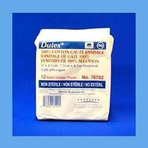 Dutex Conforming Stretch Gauze Bandage, Non-Sterile, 2-Ply