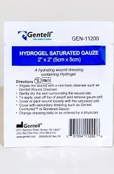Gentell Hydrogel Saturated Gauze