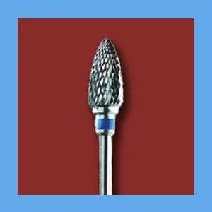 Carbide Podiatry Nail Bur, Small Cone, Coarse, #6