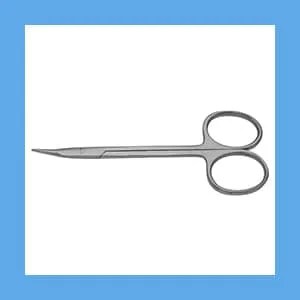 Equus Stevens Tenotomy Scissors, Curved Blades, Blunt Points, 4.1 in