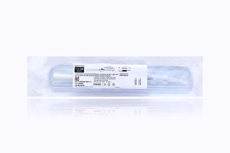 Merit Medical RADAR Localization Reflector, 7.5 cm Needle, Sterile, Box of 5