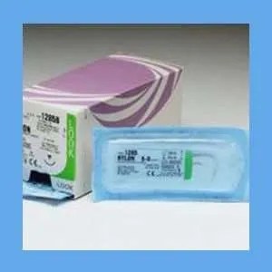 LOOK Nylon Suture, 5-0, 18 in, C-3