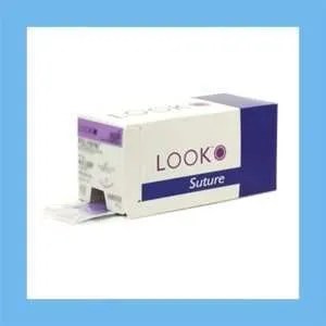 LOOK Polysyn PGA Suture, Undyed, 3-0, 27 in, C-6