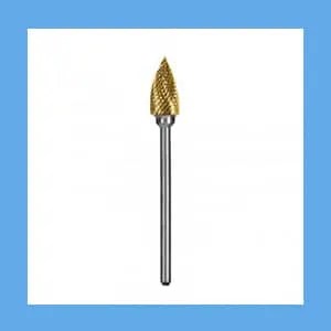 Dedeco Goldies Carbide Bur 63-B/XF, Rounded Cone