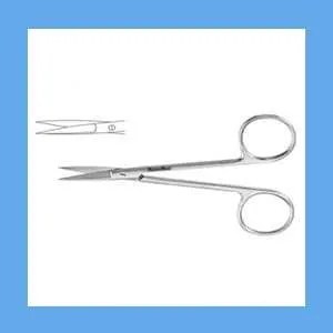 Miltex Iris Scissors, 4-1/2 in, Straight