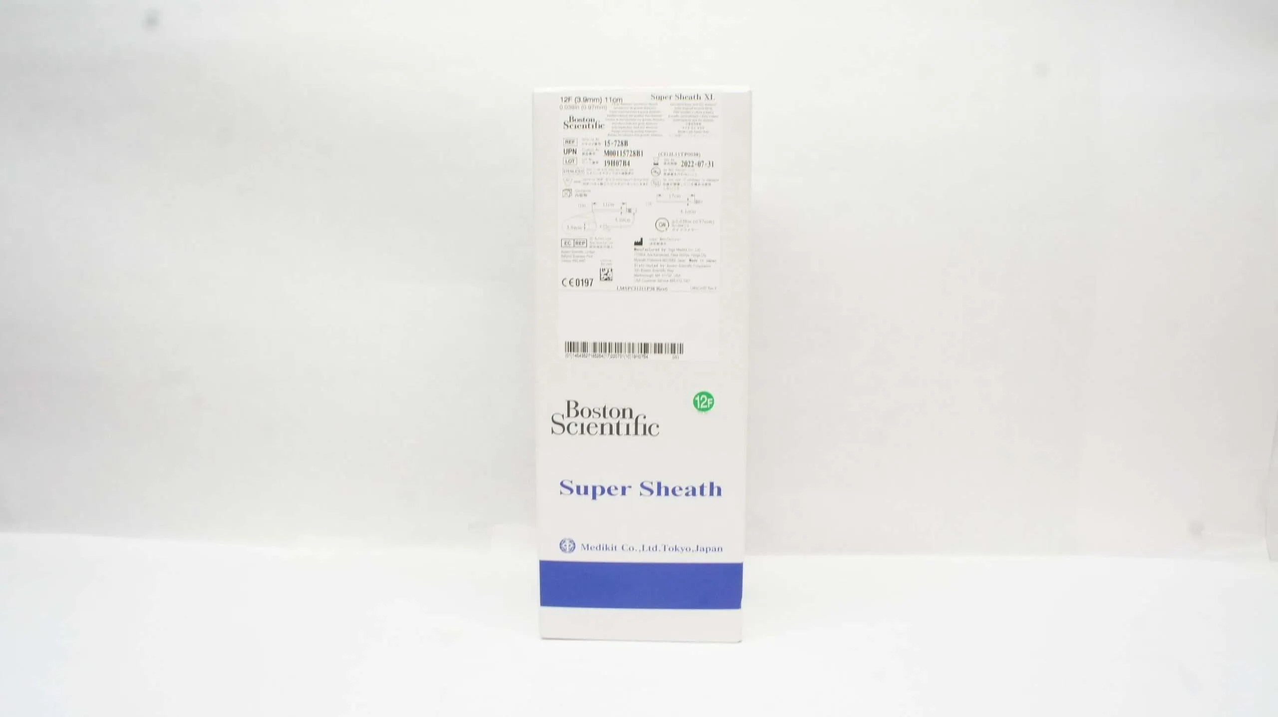 Boston Scientific Introducer Sheath, 12 Fr, 11 cm, Box of 10