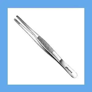 gSource Dressing Forceps, 4-1/2 in, Serrated