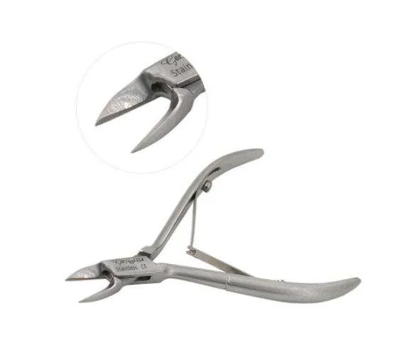 Equus Nail Nipper Double Spring Flat Jaw SS