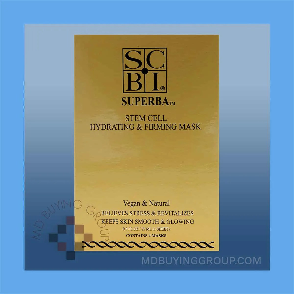 Stem Cell Hydrating Organic Face Masks (box of 4)