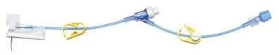 ICU Medical Smiths Medical Deltec Gripper Plus Power P.A.C. Huber Infusion Set, 20 Gauge, 1 in, Box of 12