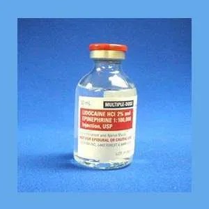 Lidocaine 2% with Epinephrine, 50 mL