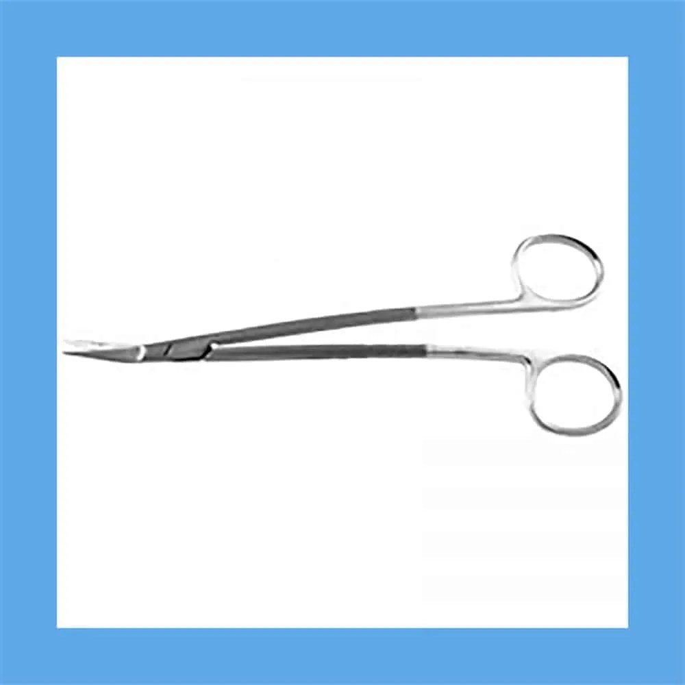 Equus Dean Scissors, 6.75 in, Double Curve, One Blade Serrated