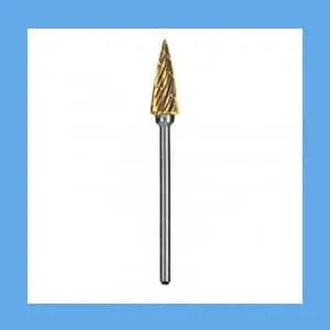 Dedeco Goldies Carbide Bur 82-T, Cone Shape