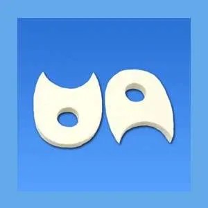 Non-Adhesive Soft Corn Pads, Foam, 1/8 in, 100/Bag