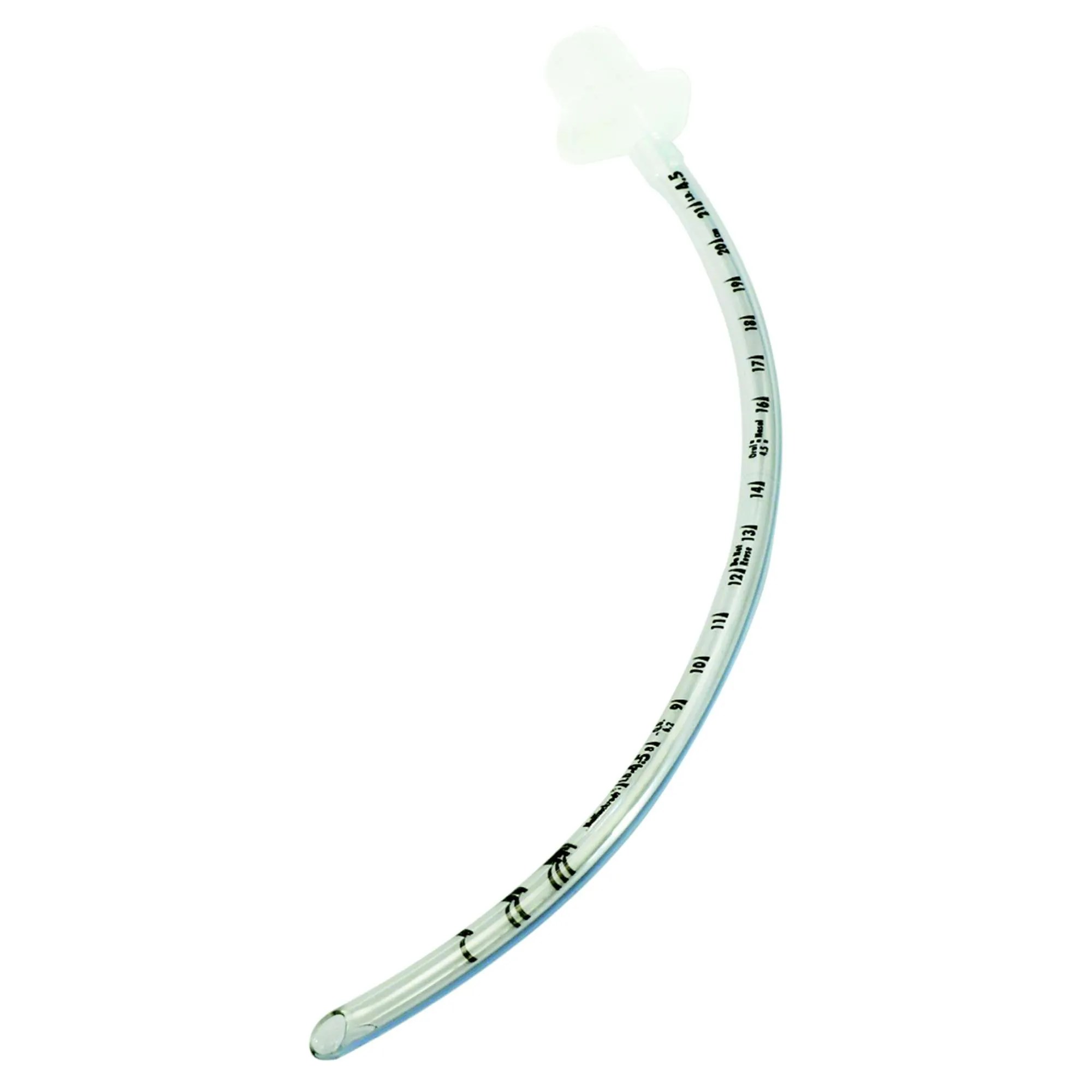 Covidien Shiley Uncuffed Endotracheal Tube, Curved, 3.5 mm ID, Pediatric Murphy Eye, Box of 10