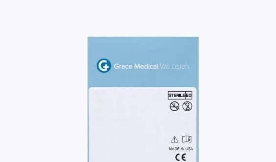 Grace Medical Baxter Beveled Bobbin Ventilation Tube, Box of 10
