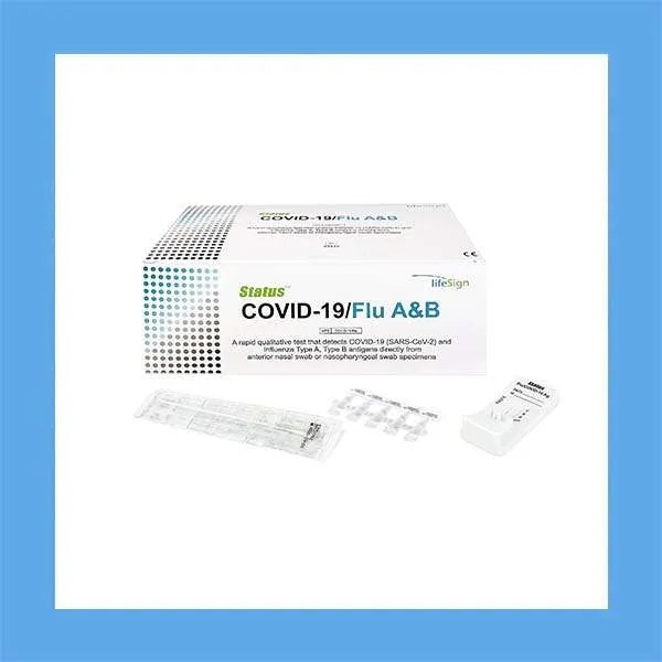 Life Sign Covid-19/Flu A & B Tests (25 tests per box) 33225