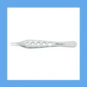 Miltex Adson Tissue Forceps, 4-3/4 in, 1 x 2 Teeth, Fenestrated