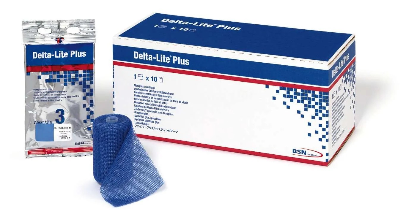 Delta-Lite Plus Fiberglass Casting Tape - Professional Orthopedic Supplies 10RL/Box