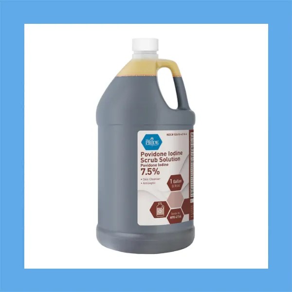 Med-Pride Povidone Iodine Prep Solution 10%