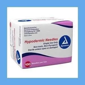 Dynarex Hypodermic Needle, 18G x 1 in
