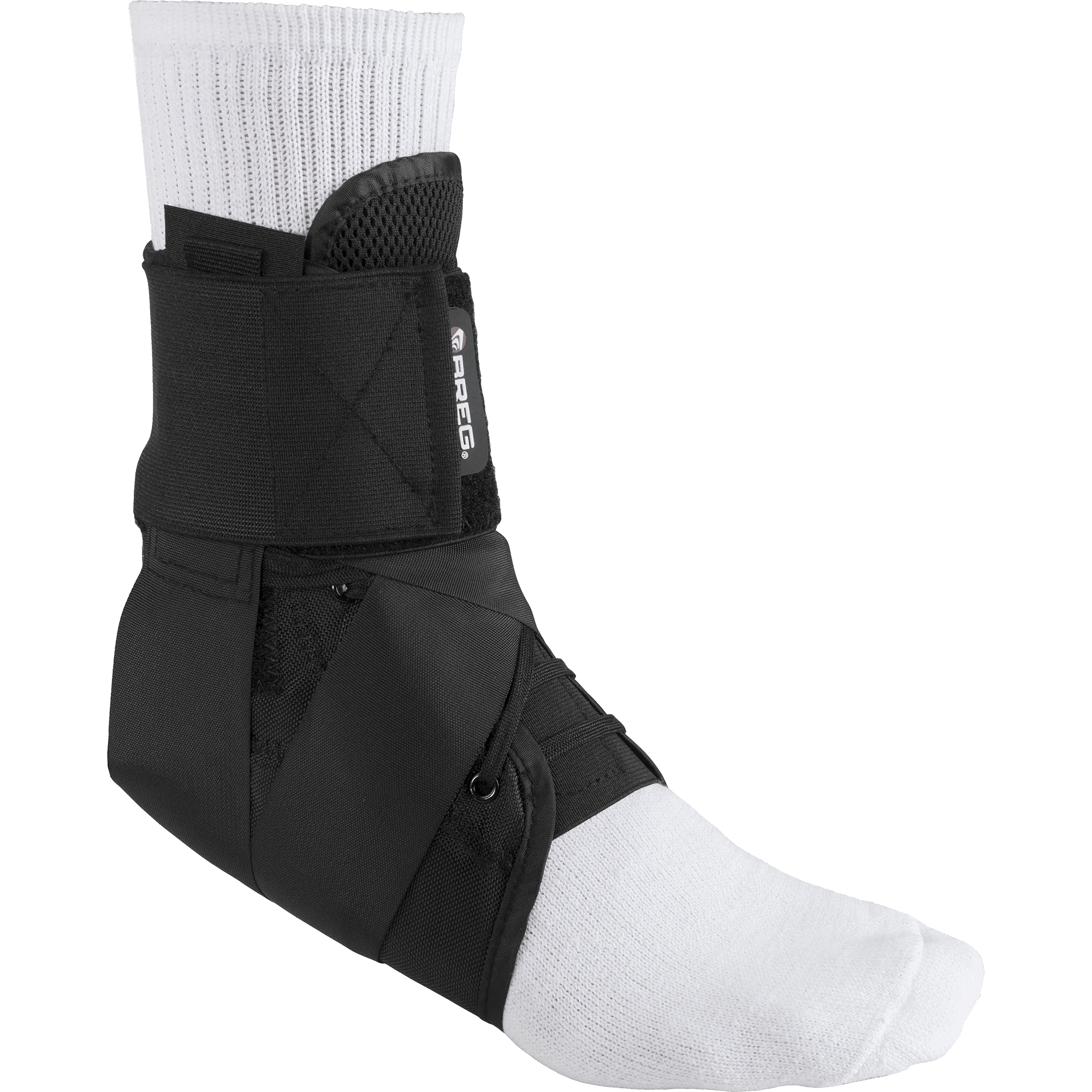BREG Wraptor Stabilizer Ankle Brace With Figure 8 Strapping- HCPCS L1902 (Similar to Ossur Form-Fit)