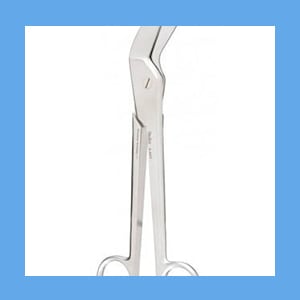 Miltex 5-547 HERCULES Heavy Duty Bandage and Plaster Shears 7-1/2" (19.1 cm), serrated blade MX5-547