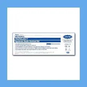 Monoject Disposable Needles, 27G x 1-1/4 in, Aluminum Hub