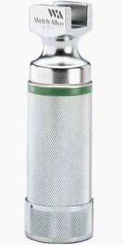 Welch Allyn #60813- LED Laryngoscope Greenline FiberOptic Lightweight Handle-Each
