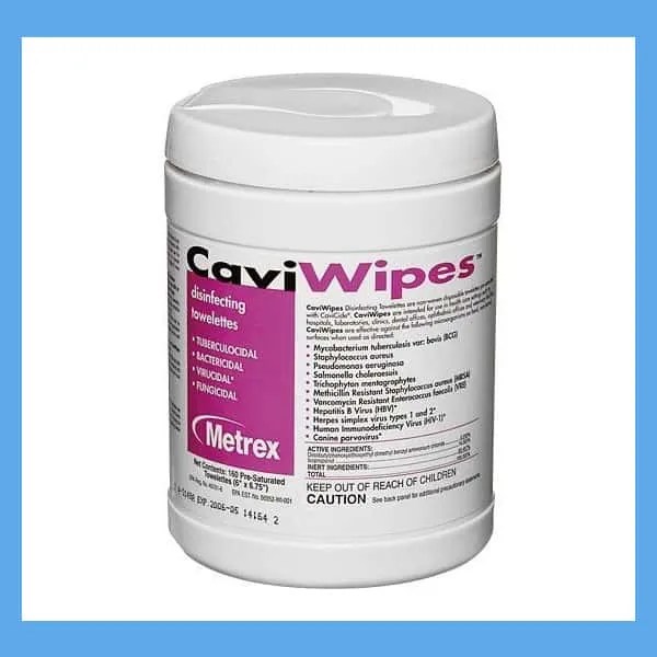 CaviWipes Disinfecting Towelettes, 160 Count