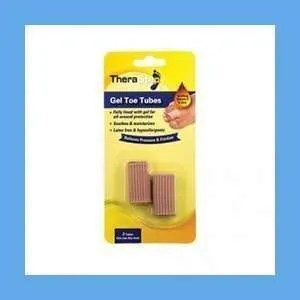 Silipos TheraStep Gel Toe Tube One Size fits most 2/ Pkg.- Retail Packaging #7006