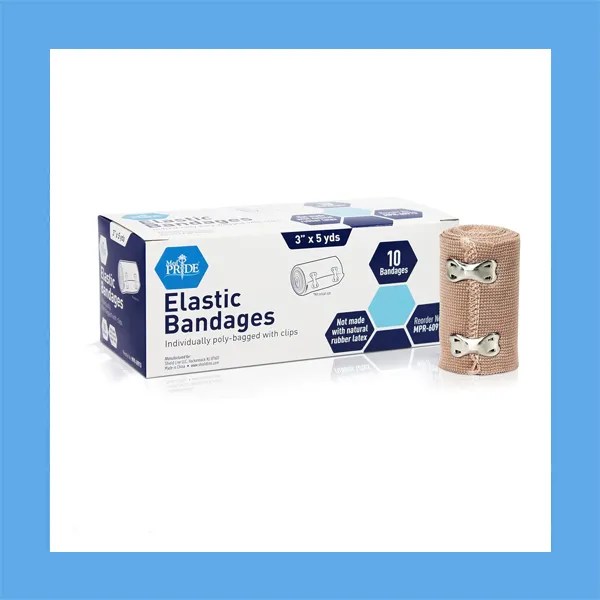 Med-Pride Elastic Bandage with Clips