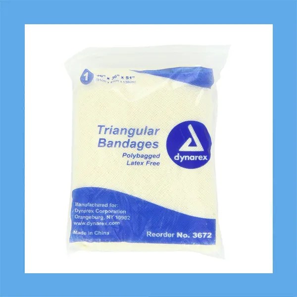 Dynarex Triangular Bandage, 36 x 36 x 51 in