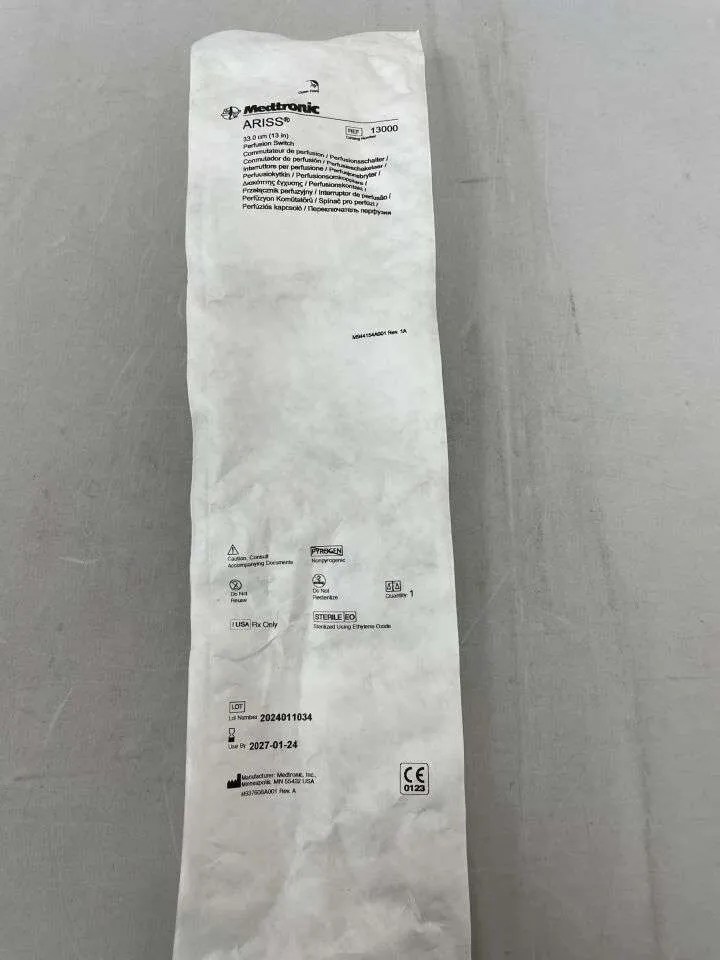 Medtronic ARISS Perfusion Switch, 33.0 cm, Box of 10