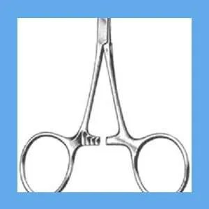 gSource Mosquito Forceps, 5 in, Curved, Delicate