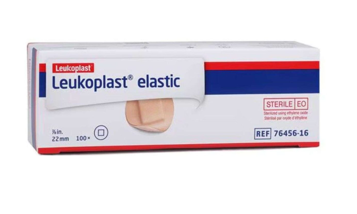 Leukoplast Adhesive Bandages, Spots, 7/8 in Round