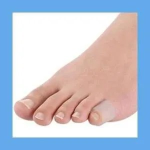 Silipos TheraStep Gel Little Toe Sleeves, One Size Fits Most