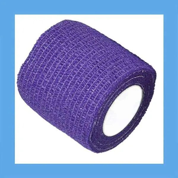 Sensi-Wrap Self-Adherent Bandage Rolls - Purple 6" x 5 Yds 12 Rolls DYN3300