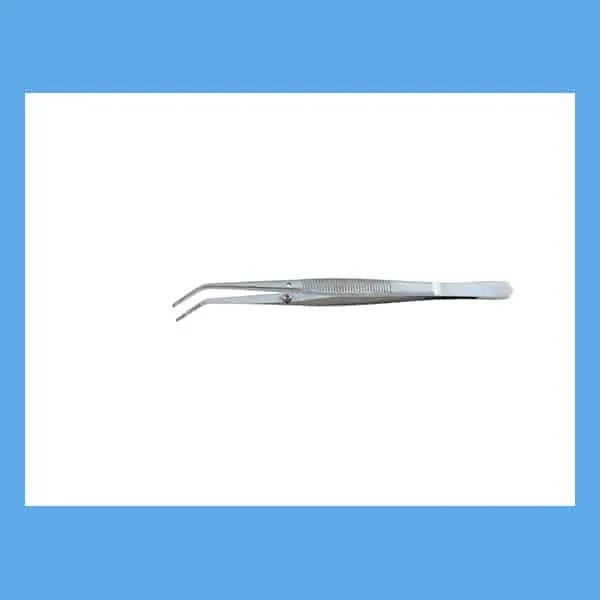 Equus College Dressing Pliers, Angled, Serrated Tips