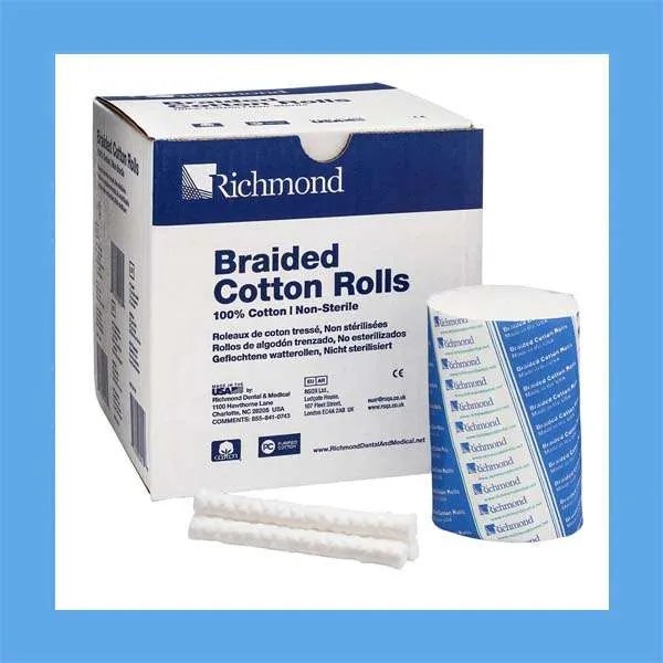Richmond Braided Dental Cotton Rolls