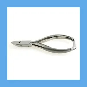 Equus Toenail Cutter, Double Spring, Flat Jaw, 5-1/2 in, Locking