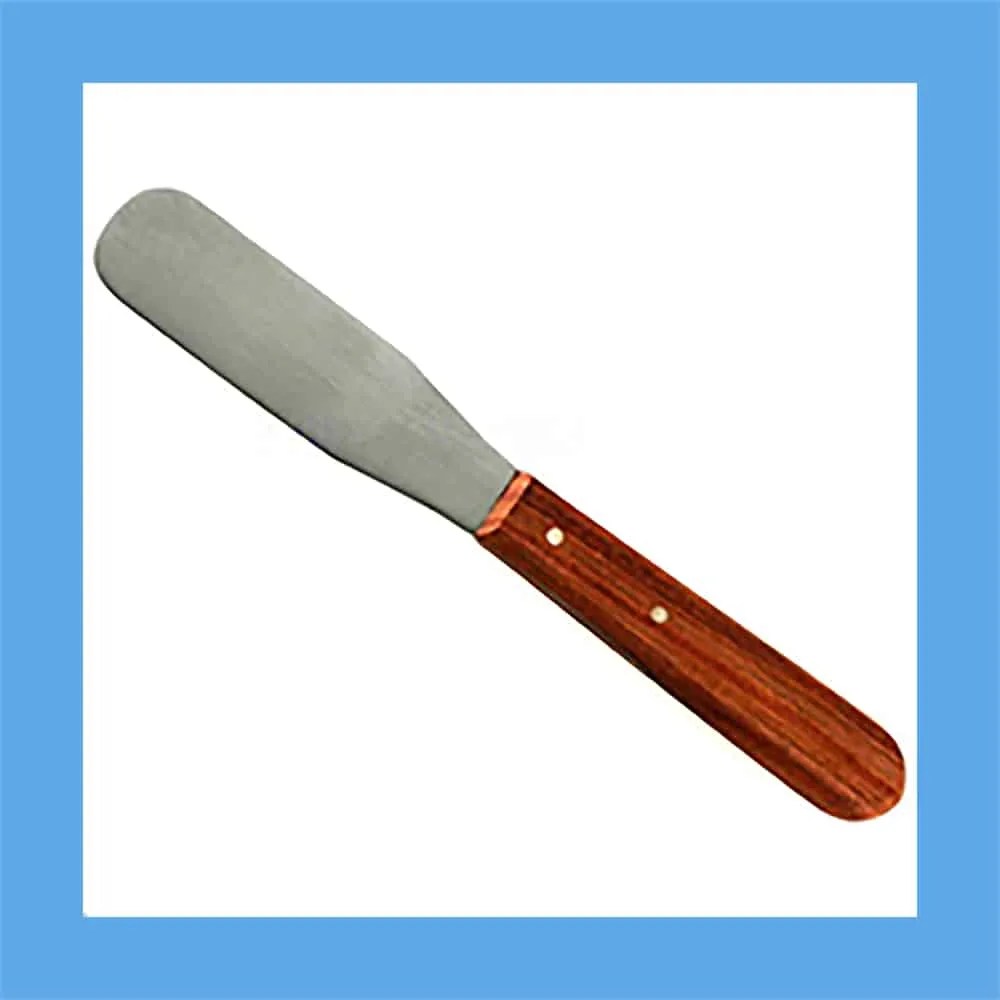 Equus Plaster Spatula #10R, Wide Stiff Blade