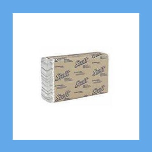 Scott C-Fold Towels, White, 10 x 11.5 in, 2400/Case
