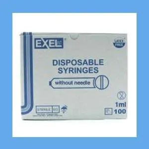 Exel Syringes, 1 mL