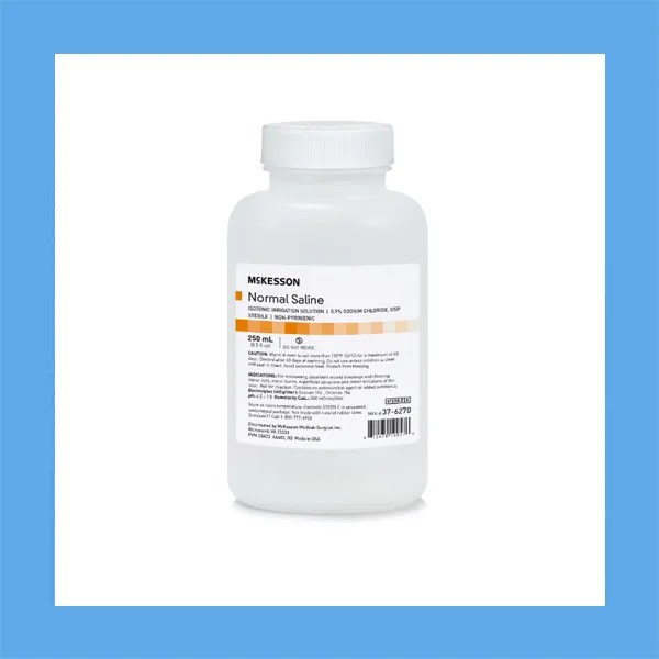 McKesson Irrigation Solution 0.9% Sodium Chloride, 250 mL