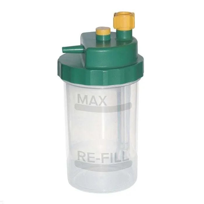 Drive Medical (HUM001) - HUMIDIFIER BOTTLE - 0-15 LPM HUMIDIFIER BOTTLW WITH 6PSI SAFETY ALARM VALVE - EACH - OVERSTOCK