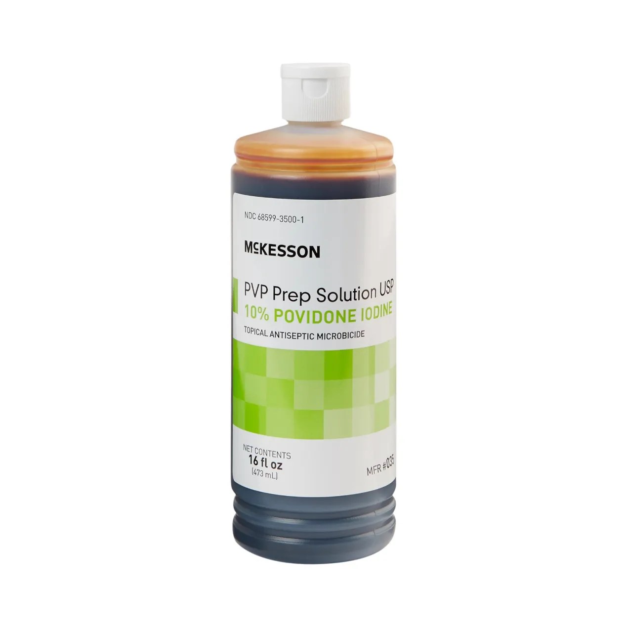 McKesson Povidone-Iodine 10% Prep Solution, 16 oz