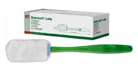Lohmann & Rauscher #33224 SPONGE, DEBRIDEMENT LOLLY DEBRISOFT STR (5/BX)
