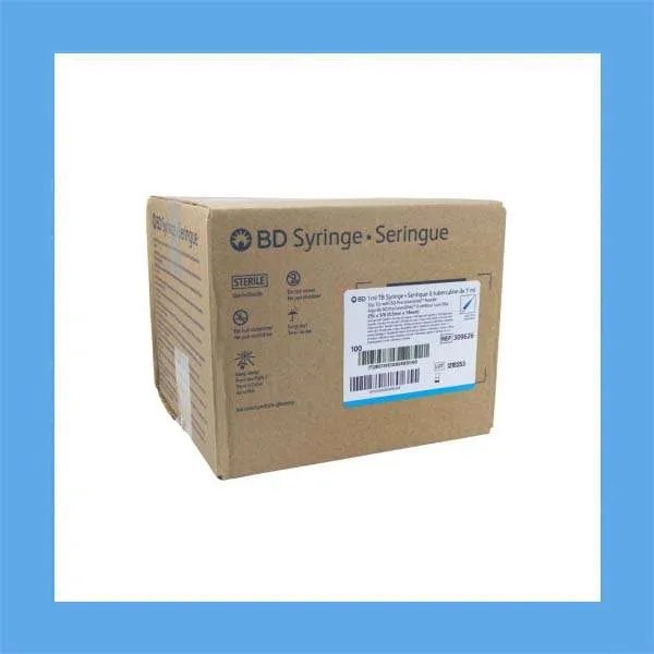 BD Syringe with Needle Combo, 1 mL TB, 25G x 5/8 in